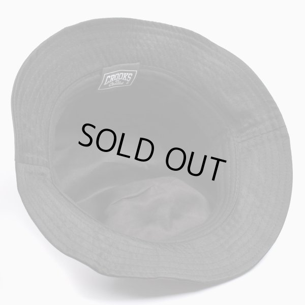 画像2: 【CROOKS&CASTLES】 TEAM CROOKS BUCKET HAT (2)