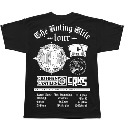 画像2: 【CROOKS&CASTLES】 CROOKS TOUR TEE