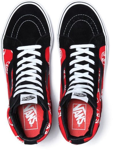 画像2: 【Supreme × Vans】 Fuck Em! SK8-HI