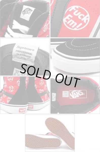 画像4: 【Supreme × Vans】 Fuck Em! SK8-HI (4)