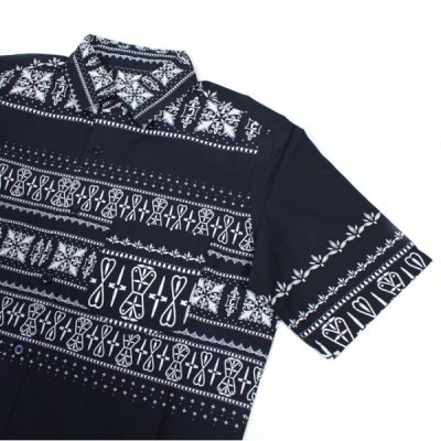 画像2: 【CROOKS&CASTLES】 NATIVE S/S WOVEN SHIRT