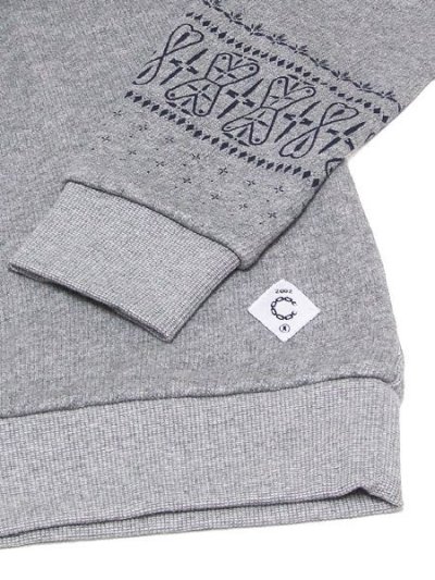 画像2: 【CROOKS&CASTLES】 NATIVE CREWNECK SWEAT (GRY)