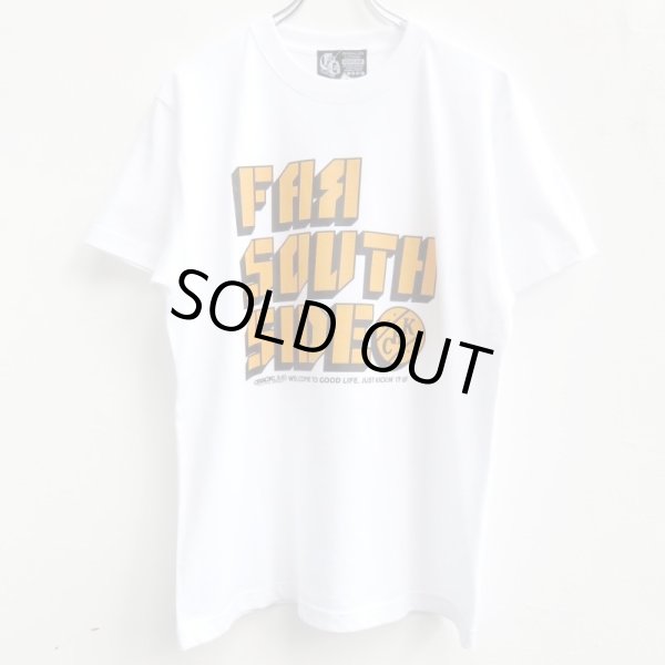 画像1: 【CRACKLIMB】 FAR SOUTH SIDE TEE (WHT) (1)