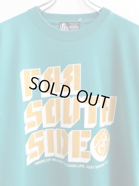 画像2: 【CRACKLIMB】 FAR SOUTH SIDE TEE (A.GRN) (2)