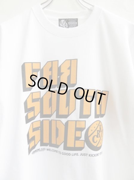 画像3: 【CRACKLIMB】 FAR SOUTH SIDE TEE (WHT) (3)