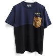 画像1: 【CRACKLIMB】 2CL TEE (NYV/BLK) (1)