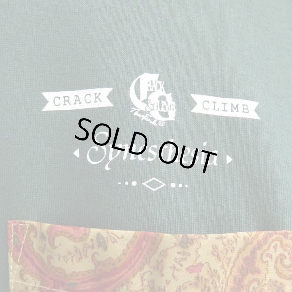 画像4: 【CRACKLIMB】 2CL TEE (D.GRN/WIN) (4)