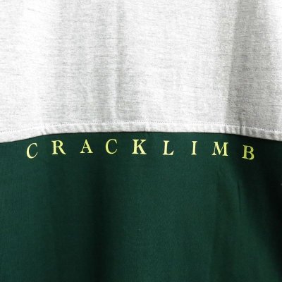 画像3: 【CRACKLIMB】 2CL TEE (GRY/D.GRN)