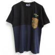 画像1: 【CRACKLIMB】 2CL TEE (BLK/NYV) (1)