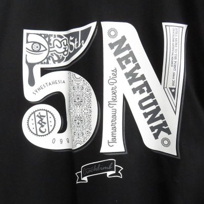 画像1: 【CRACKLIMB】 5N TEE (BLK)