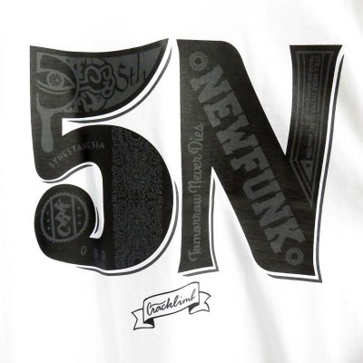 画像1: 【CRACKLIMB】 5N TEE (WHT)