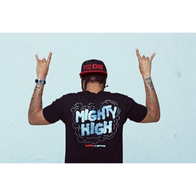 画像1: 【MIGHTY HEALTHY】 MH × REDMAN / MIGHTY HIGH TEE (WHT)