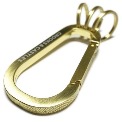 画像2: 【CROOKS&CASTLES】 THUXURY KEYCLIP CARABINER (GLD)