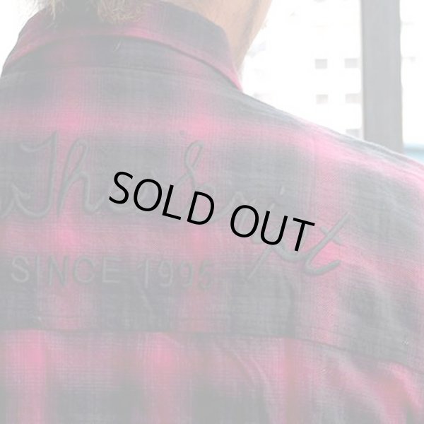 画像5: 【FLIP THE SCRIPT】 OMBRE CHECK SHIRT (5)