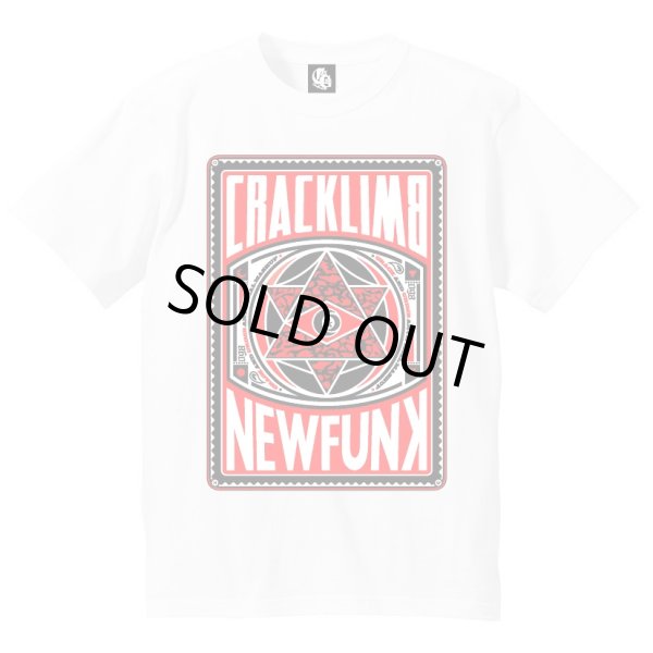 画像2: 【CRACKLIMB】 SIXTAR TEE (WHT) (2)