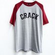 画像1: 【CRACKLIMB】 9thSUR RAGLAN TEE (GRY/WIN) (1)