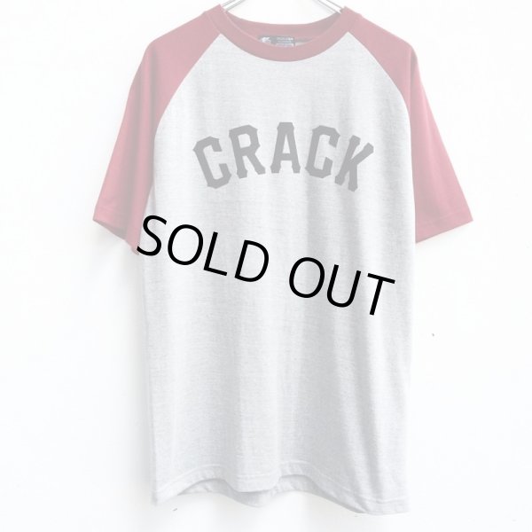 画像1: 【CRACKLIMB】 9thSUR RAGLAN TEE (GRY/WIN) (1)