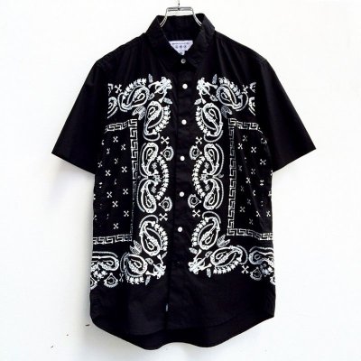 画像1: 【CROOKS&CASTLES】 CORPSE PAISLY SHIRT