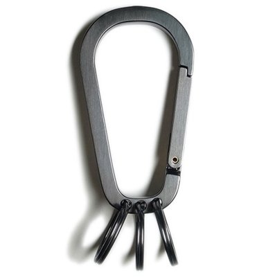 画像3: 【CROOKS&CASTLES】 THUXURY KEYCLIP CARABINER (BLK)