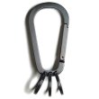 画像2: 【CROOKS&CASTLES】 THUXURY KEYCLIP CARABINER (BLK) (2)