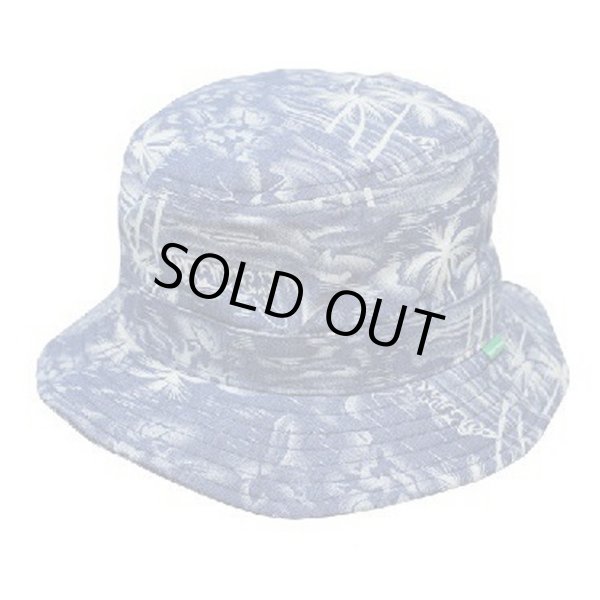 画像1: 【MIGHTY HEALTHY】 INDIGO PALM BUCKET HAT (1)