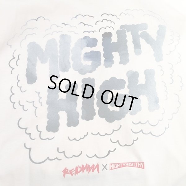 画像2: 【MIGHTY HEALTHY】 MH × REDMAN / MIGHTY HIGH TEE (WHT) (2)