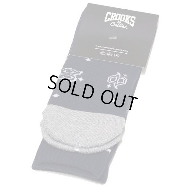 画像3: 【CROOKS&CASTLES】 BANDANA SOCKS (3)