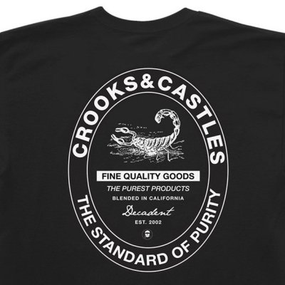 画像2: 【CROOKS&CASTLES】 STANDARD OF PURITY TEE