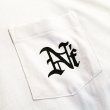 画像2: 【CRACKLIMB】 Nf' POCKET TEE (WHT) (2)