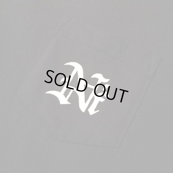 画像2: 【CRACKLIMB】 Nf' POCKET TEE (BLK) (2)