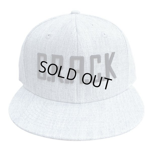 画像2: 【CRACKLIMB】 CRACK SNAPBACK CAP (GRY) (2)