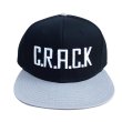 画像2: 【CRACKLIMB】 CRACK SNAPBACK CAP (BLK/GRY) (2)