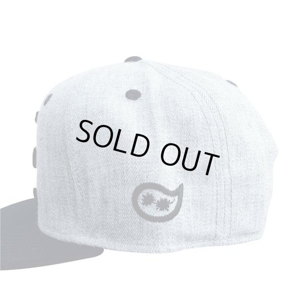 画像3: 【CRACKLIMB】 CRACKLIMB LOGO SNAPBACK CAP (GRY/BLK) (3)