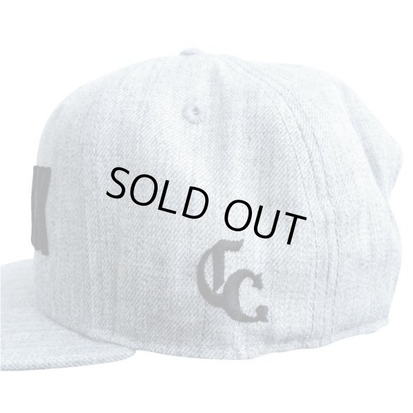 画像3: 【CRACKLIMB】 CRACK SNAPBACK CAP (GRY) (3)