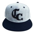 画像2: 【CRACKLIMB】 CRACKLIMB LOGO SNAPBACK CAP (GRY/BLK) (2)