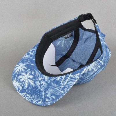 画像3: ＊SALE＊【MIGHTY HEALTHY】 INDIGO PALMS 5 PANEL CAP