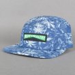 画像3: ＊SALE＊【MIGHTY HEALTHY】 INDIGO PALMS 5 PANEL CAP (3)