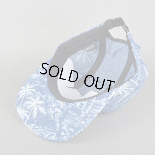 画像6: *SALE*【MIGHTY HEALTHY】 INDIGO PALMS 5 PANEL CAP (6)