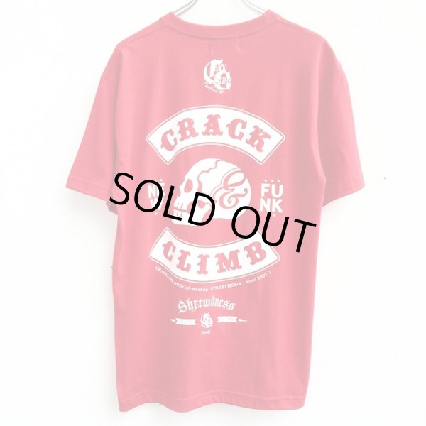 画像2: 【CRACKLIMB】 9thSUR TEE (RED) (2)