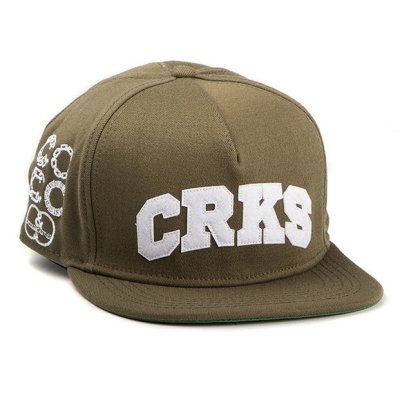 画像1: 【CROOKS&CASTLES】 CRKS SNAPBACK CAP (KAK)