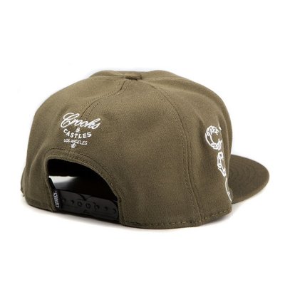 画像2: 【CROOKS&CASTLES】 CRKS SNAPBACK CAP (KAK)