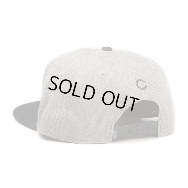 画像2: 【CROOKS&CASTLES】 CORE LOGO SNAPBACK CAP (GRY/BLK) (2)