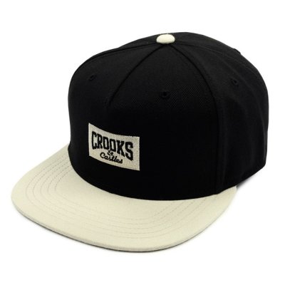 画像3: 【CROOKS&CASTLES】 CORE LOGO SNAPBACK CAP (BLK/CLM)