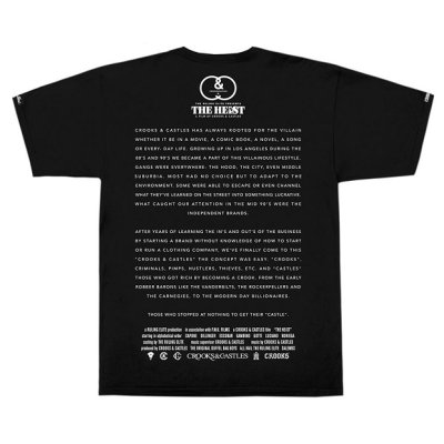 画像2: 【CROOKS&CASTLES】 THE HEIST TEE