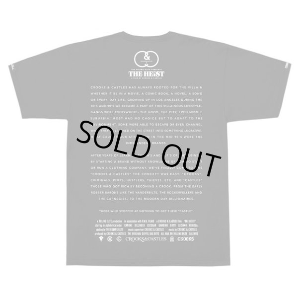 画像4: 【CROOKS&CASTLES】 THE HEIST TEE (4)