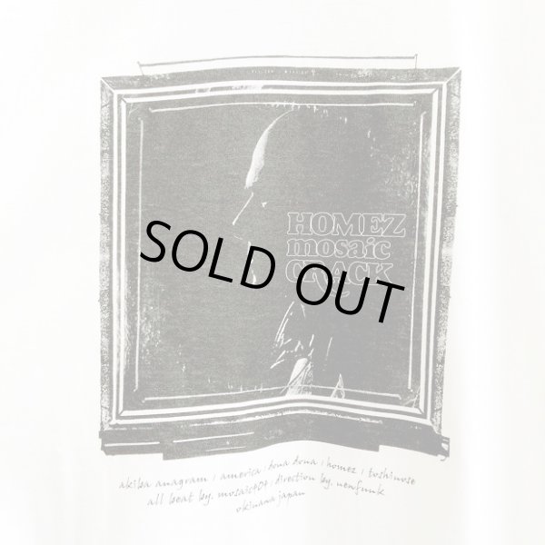 画像2: 【CRACKLIMB】 HOMEZ LONG TEE + beat EP CD-R (WHT) (2)