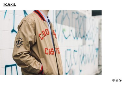 画像3: 【CROOKS&CASTLES】 SPORTSMAN STADIUM JACKET