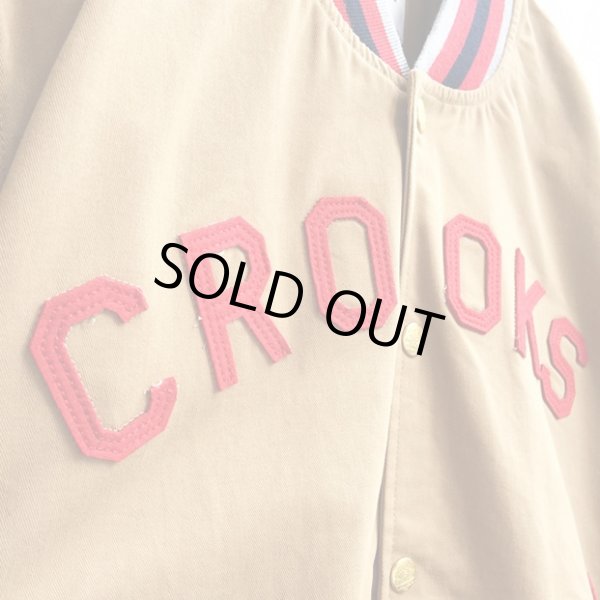 画像4: 【CROOKS&CASTLES】 SPORTSMAN STADIUM JACKET (4)