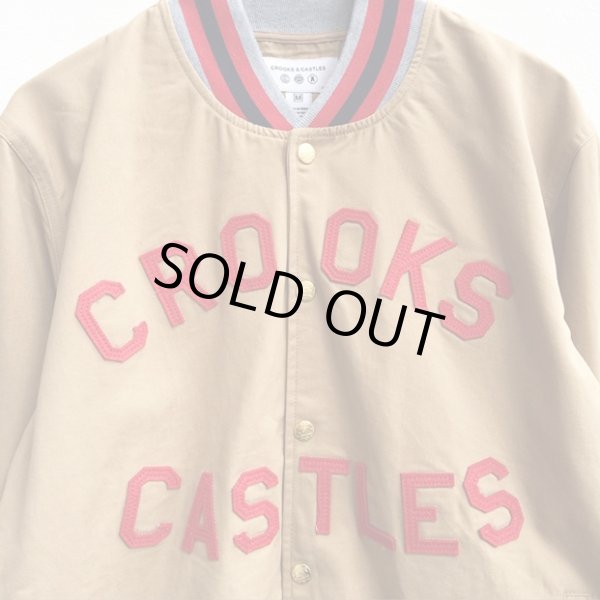 画像3: 【CROOKS&CASTLES】 SPORTSMAN STADIUM JACKET (3)