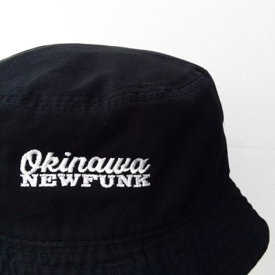 画像1: 【CRACKLIMB】 OKINAWA NEWFUNK BUCKET HAT (BLK) 